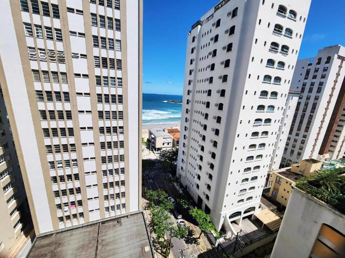 Apartamento 4 Quartos, 3 Banheiros, Vista Para O Mar Pitangueiras, Sacada, 1 Vaga De Garagem, Apenas 50 Metros Do Mar Guarujá Exterior foto